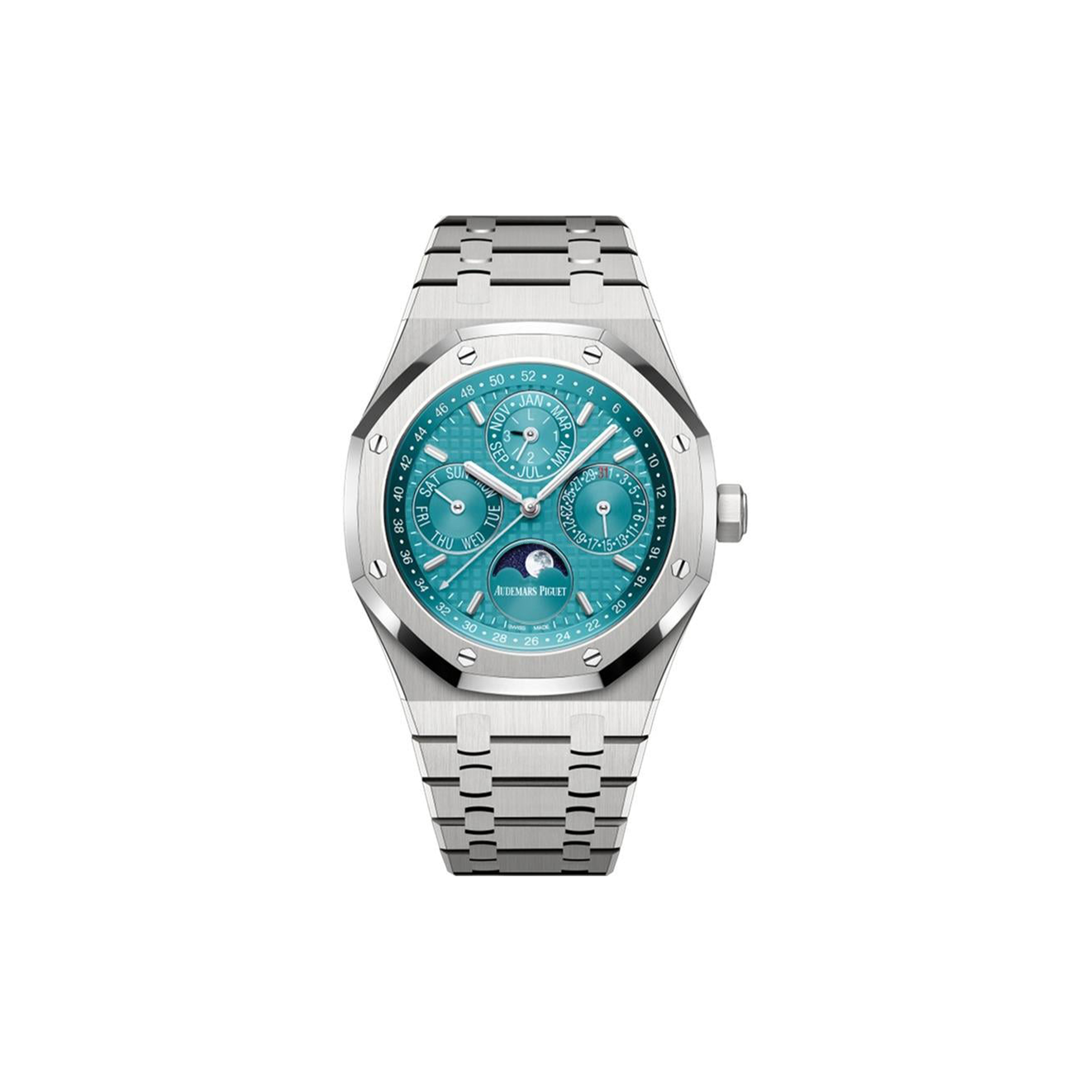 audemars P*g*et royal oak perpetual calendar watch 26613st.oo.1220st.01